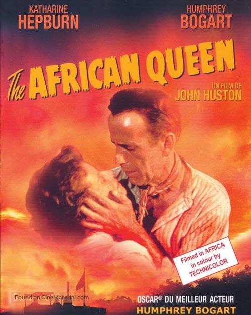 The African Queen - French DVD movie cover