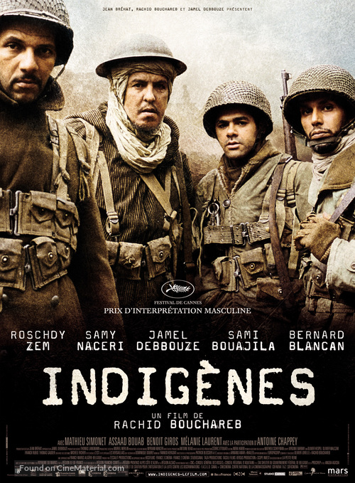 Indigenes - French Movie Poster
