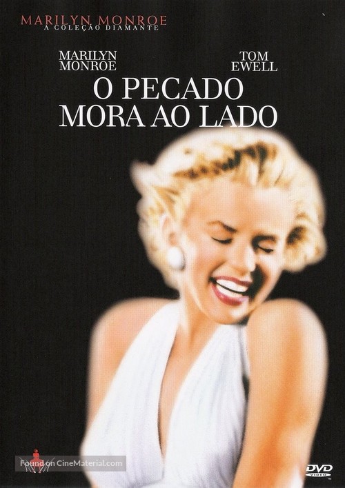 The Seven Year Itch - Brazilian DVD movie cover