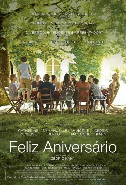 F&ecirc;te de famille - Brazilian Movie Poster