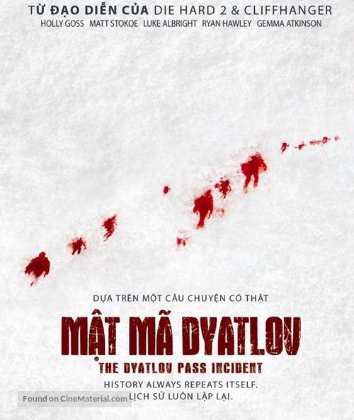 The Dyatlov Pass Incident - Vietnamese Blu-Ray movie cover