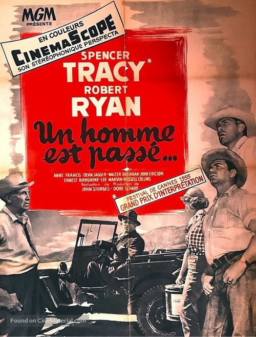 Bad Day at Black Rock - French Movie Poster