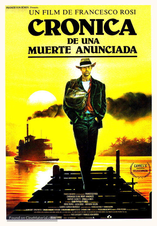 Cronaca di una morte annunciata - Spanish Movie Poster