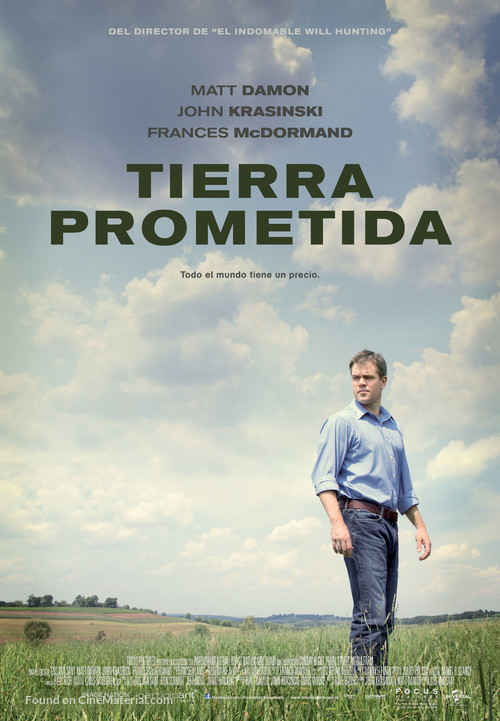 Promised Land - Spanish Movie Poster