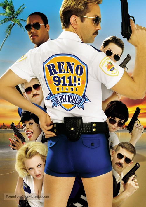 Reno 911!: Miami - Argentinian DVD movie cover