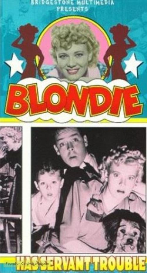 Blondie Has Servant Trouble - VHS movie cover