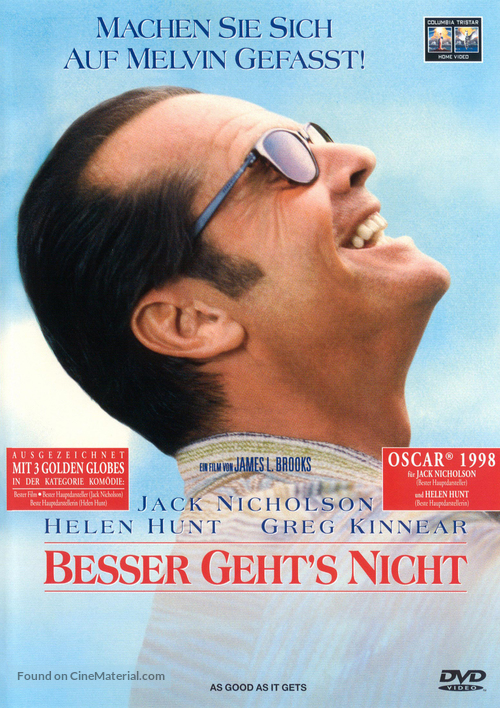 As Good As It Gets - German Movie Cover