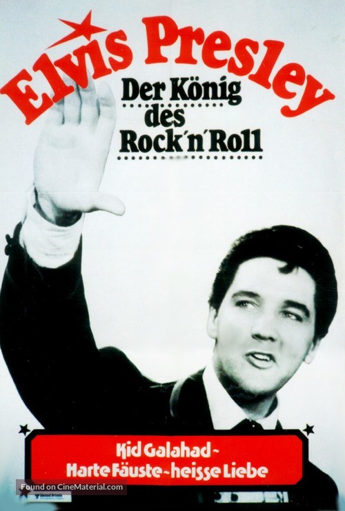 Kid Galahad - German Movie Poster