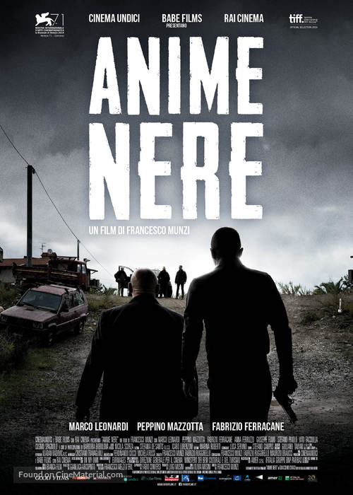 Anime nere - Italian Movie Poster
