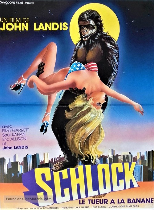 Schlock - French Movie Poster