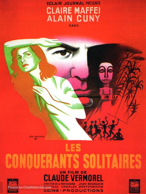 Les conqu&eacute;rants solitaires - French Movie Poster