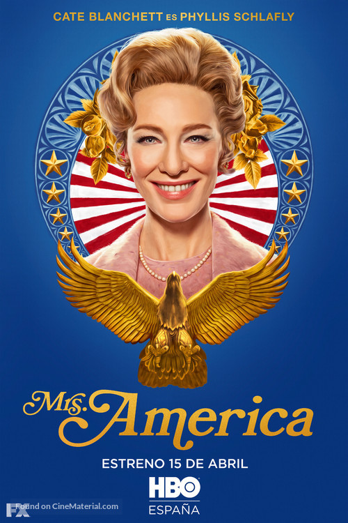 &quot;Mrs. America&quot; - Spanish Movie Poster