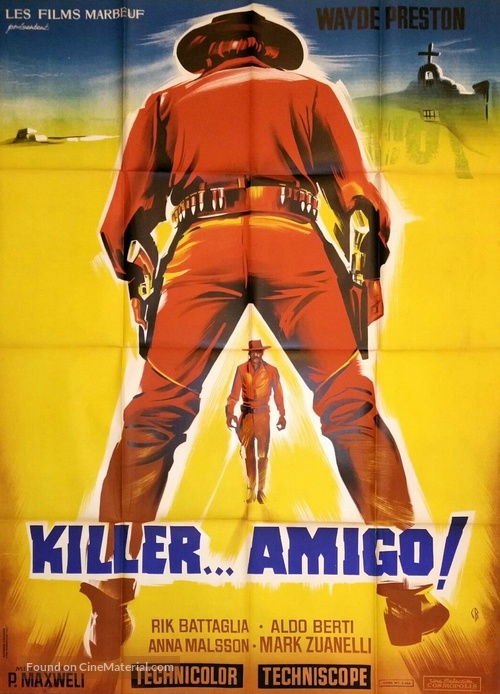 Ehi amigo... sei morto! - French Movie Poster