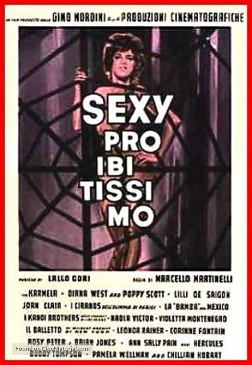 Sexy proibitissimo - Italian Movie Poster