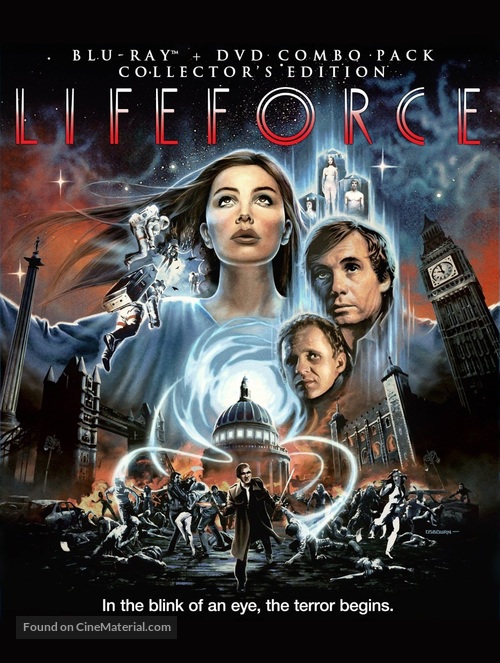 Lifeforce - Blu-Ray movie cover