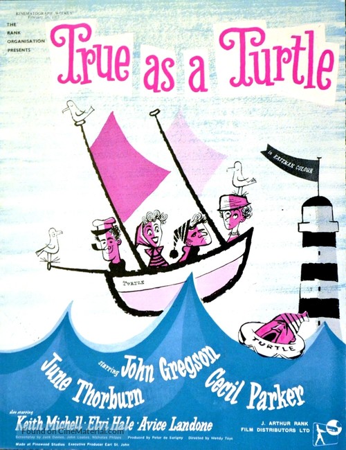 True as a Turtle - British Movie Poster