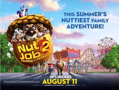 The Nut Job 2 - British Movie Poster