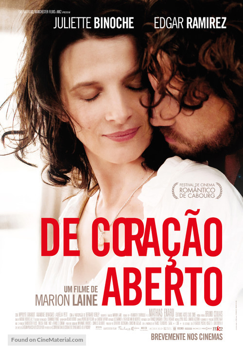 &Agrave; coeur ouvert - Portuguese Movie Poster