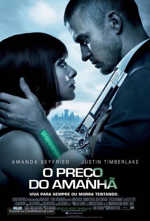 In Time - Brazilian Movie Poster