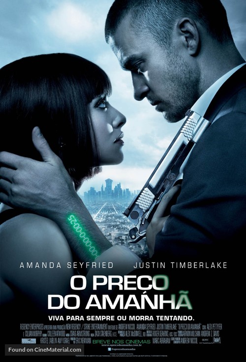 In Time - Brazilian Movie Poster