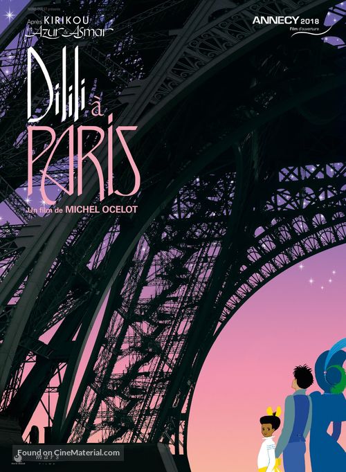 Dilili &agrave; Paris - French Movie Poster