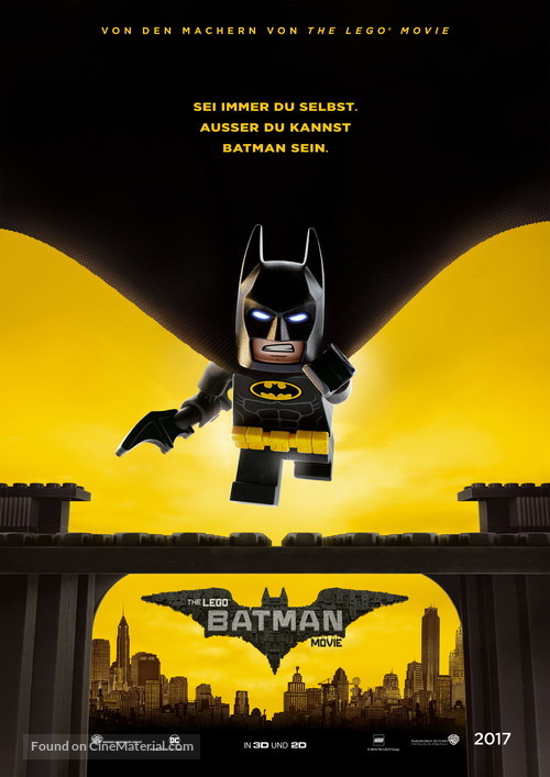The Lego Batman Movie - German Movie Poster