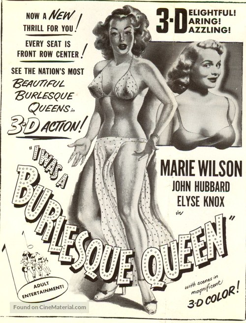 I Was a Burlesque Queen - Movie Poster