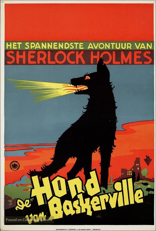 Der Hund von Baskerville - Dutch Movie Poster