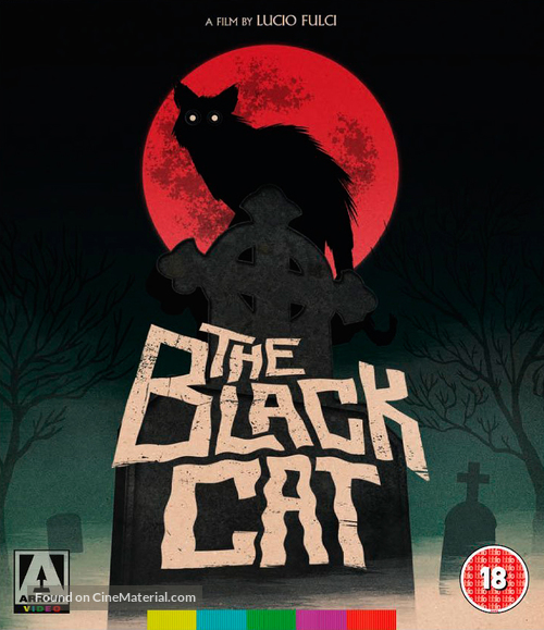 Black Cat (Gatto nero) - British Blu-Ray movie cover