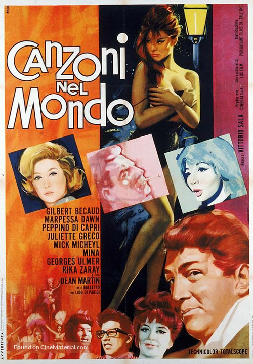 Canzoni nel mondo - Italian Movie Poster