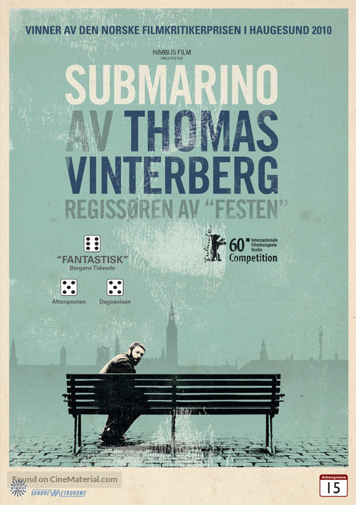 Submarino - Norwegian DVD movie cover