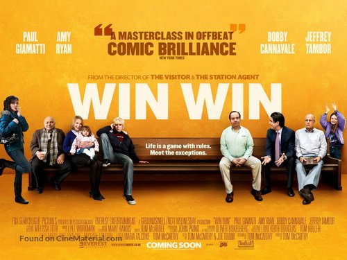 Win Win - British Movie Poster