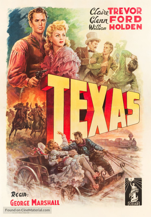 Texas - Italian Movie Poster