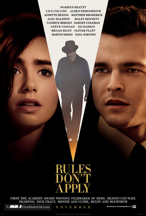 Rules Don&#039;t Apply - Movie Poster