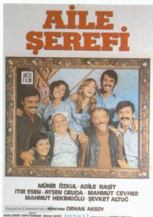 Aile serefi - Turkish Movie Poster