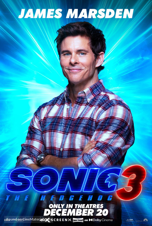 Sonic the Hedgehog 3 - Movie Poster