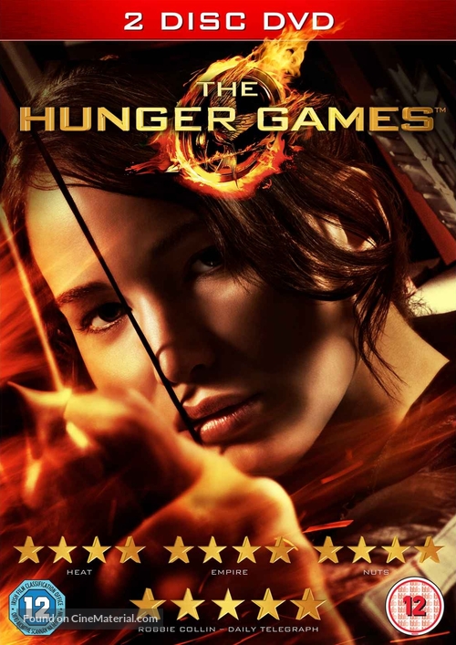 The Hunger Games - British DVD movie cover
