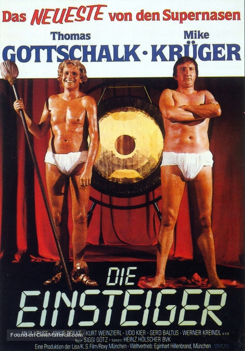 Einsteiger, Die - German Movie Poster