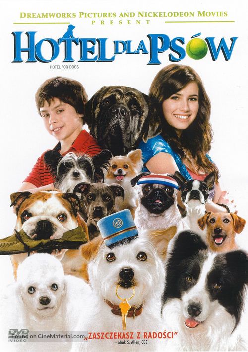 Hotel for Dogs - Polish DVD movie cover