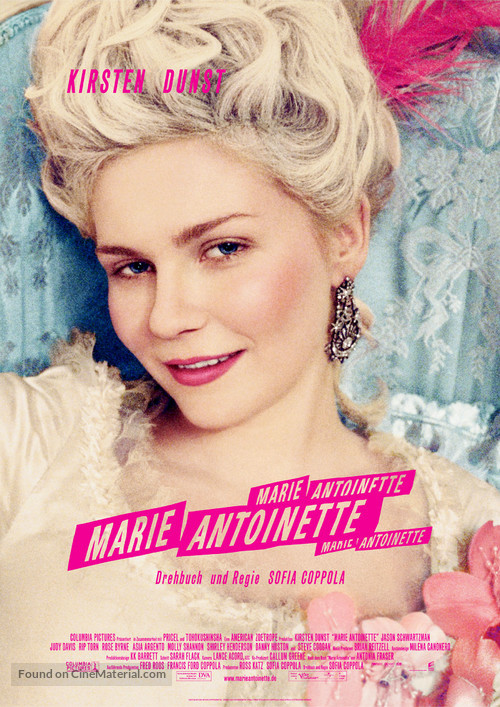 Marie Antoinette - German Movie Poster