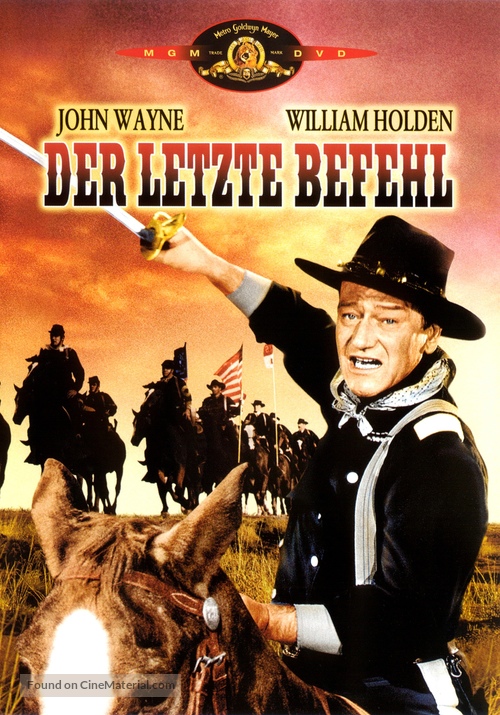 The Horse Soldiers - German DVD movie cover