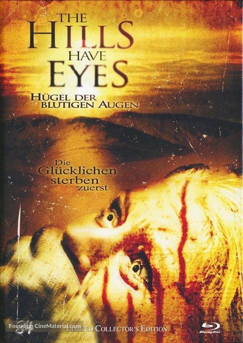 The Hills Have Eyes - German Blu-Ray movie cover