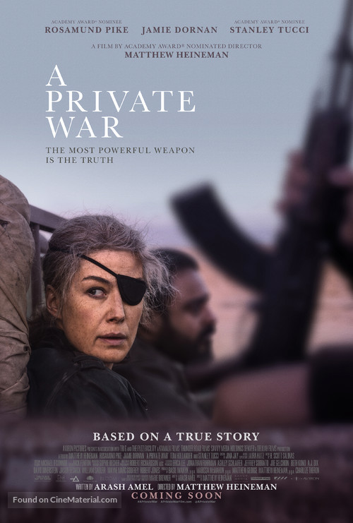 A Private War - Movie Poster