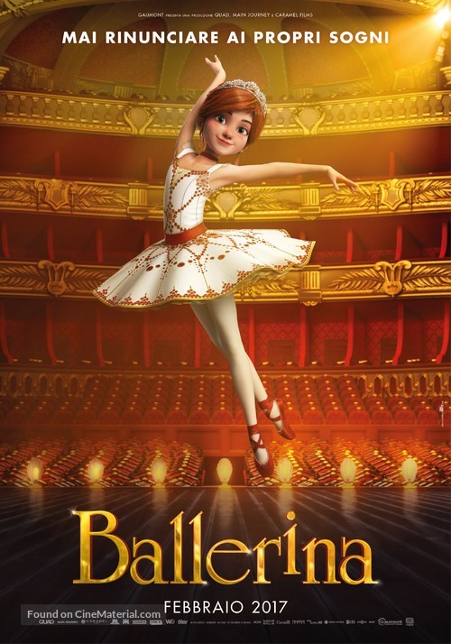 Ballerina - Italian Movie Poster