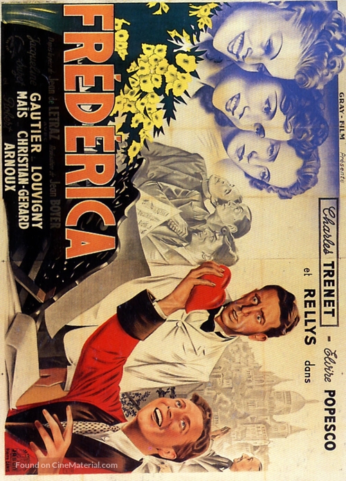 Fr&egrave;d&egrave;rica - French Movie Poster