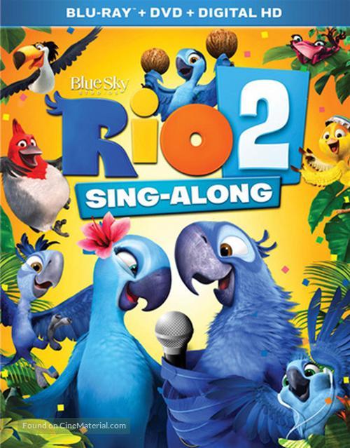 Rio 2 - Blu-Ray movie cover