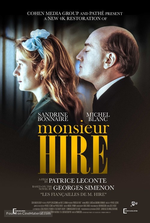 Monsieur Hire - Movie Poster