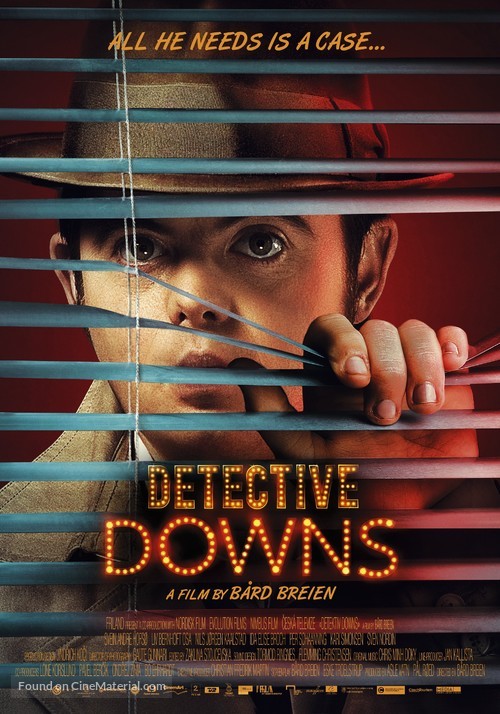 Detektiv Downs - Norwegian Movie Poster