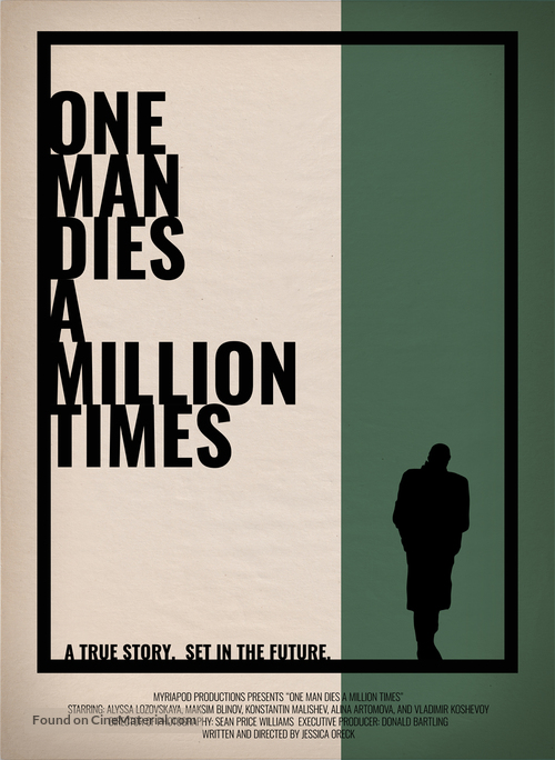 One Man Dies a Million Times - Movie Poster