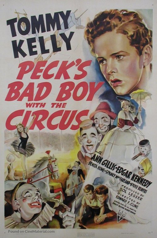 Peck's Bad Boy with the Circus - Movie Poster